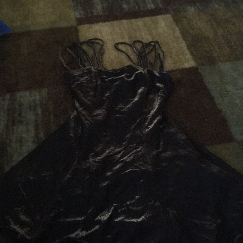 Cute brown matallic brown dress